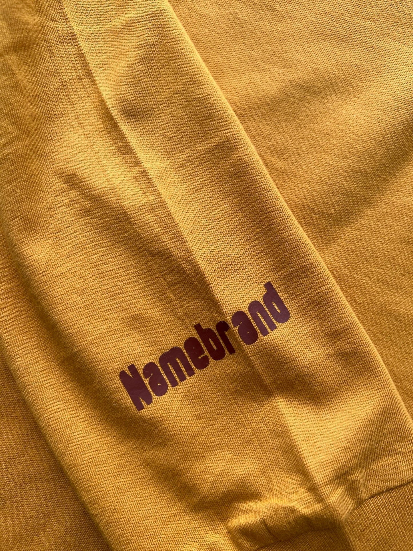 Namebrand Standard - Mustard Yellow Shirt