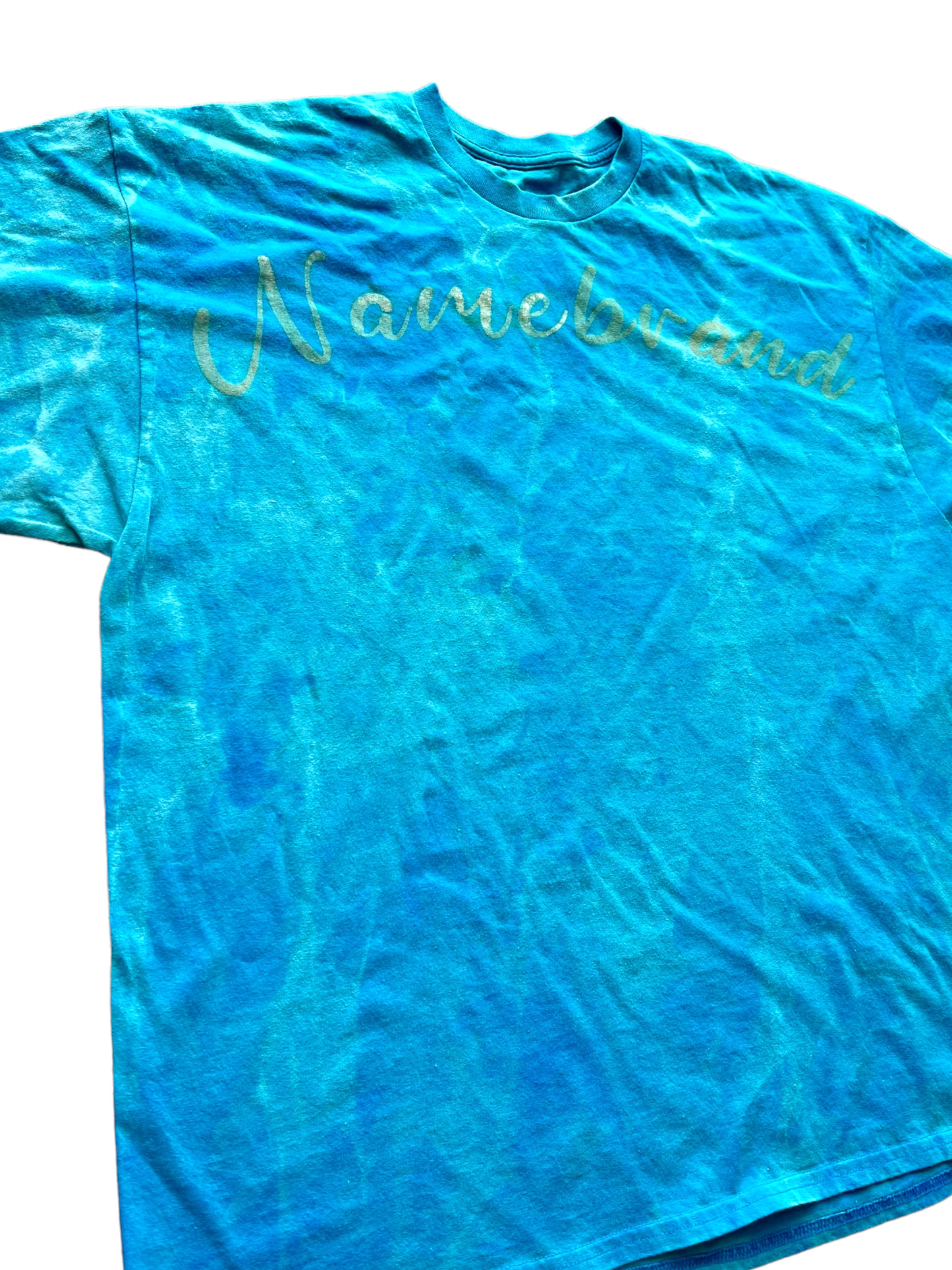 Namebrand Short Sleeve - Distress Teal