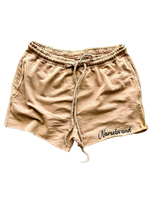 Namebrand Shorts - Distressed Brown