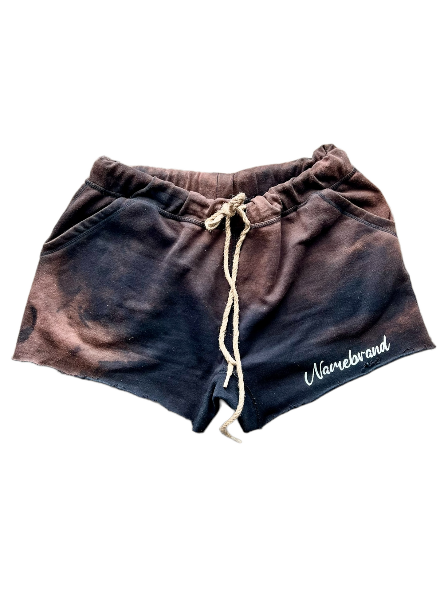 Namebrand Shorts - Distressed Black