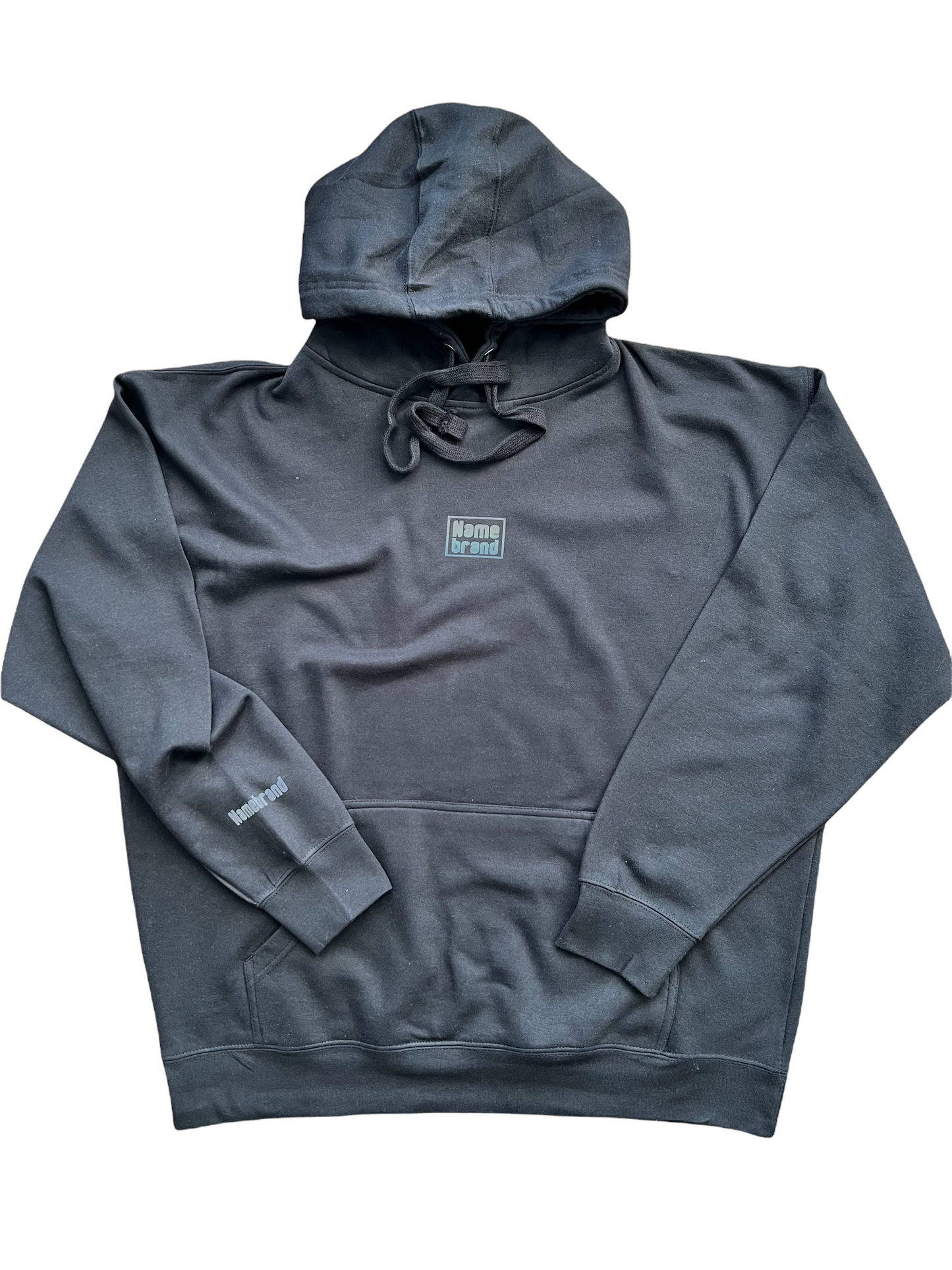 Namebrand Standard - Reflective Black Hoodie