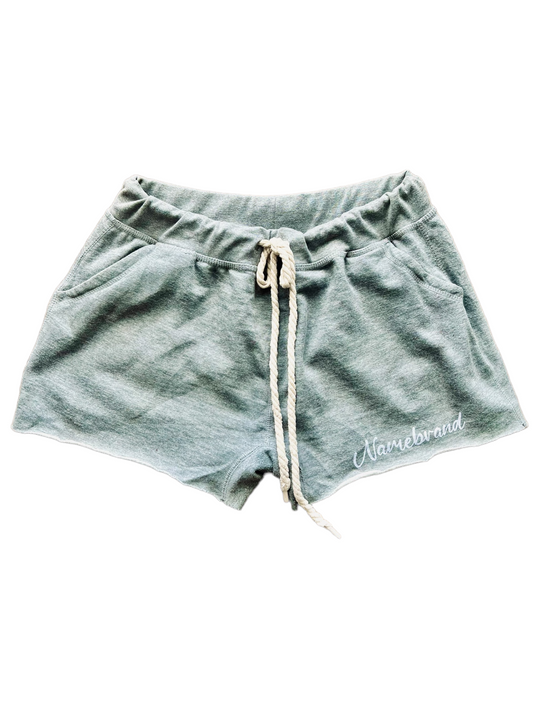 Namebrand Shorts - Distressed Grey