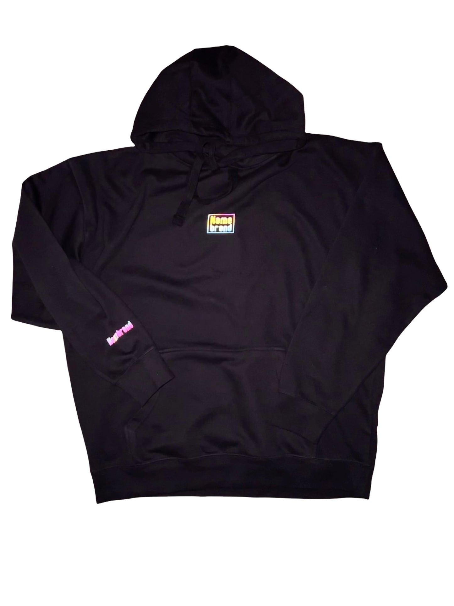 Namebrand Standard - Reflective Black Hoodie