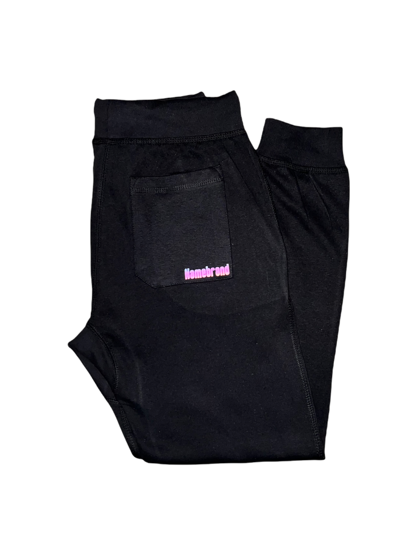 Namebrand Standard - Reflective Black Pants