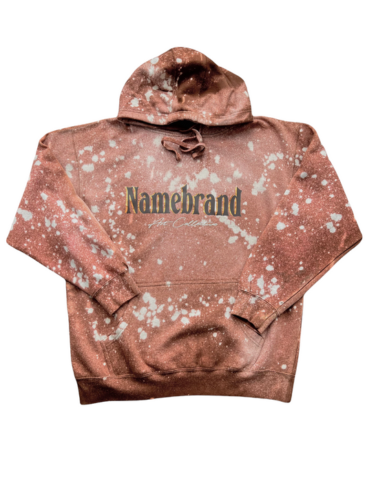 Namebrand Art Collective - Brown Hoodie